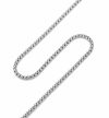 Rozsdamentes acél box chain férfi nyaklánc, 2 mm - választható méretben