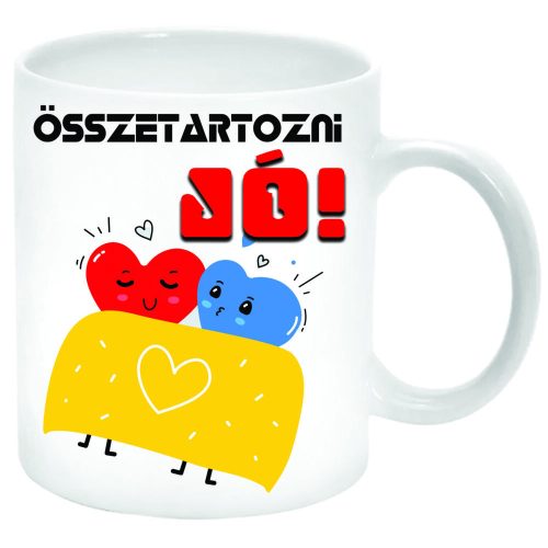Összetartozni-jó-Bögre-feliratozható