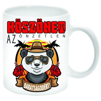 Köszönet-az-önzetlen-barátságodért-bögre-feliratozható-