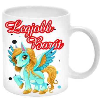 Legjobb-barát-unikornis-bögre-feliratozható