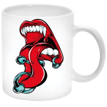 Punk-nagy-száj-Bögre-feliratozható