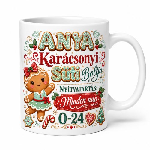 Anya karácsonyi sütiboltja Bögre 