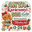Anya karácsonyi sütiboltja Bögre 