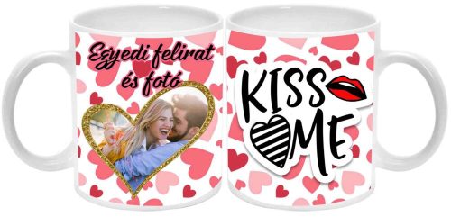 Saját-fényképes-és-feliratos-Bögre-szív-motívummal
