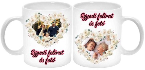 Saját-fényképes-és-feliratos-Bögre-szív-motívummal