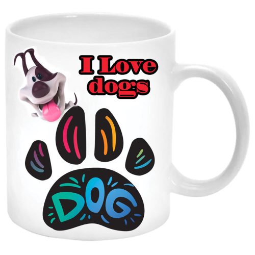 I-love-dogs-Bögre-feliratozható