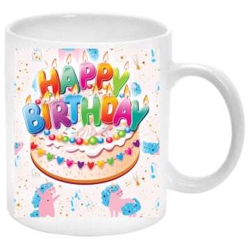 Boldog-születésnapot-tortával-Bögre-feliratozható