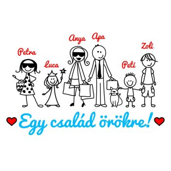 Puzzle-Egy-család-örökre-cicás-grafikával