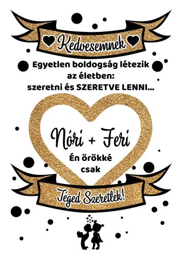 Puzzle-egyetlen-boldogság-létezik-szeretni-és-szeretve-lenni-grafikával