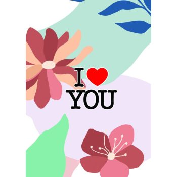 Puzzle-I-love-you-üzenettel