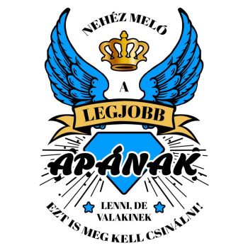 Puzzle-nehéz-meló-a-legjobb-Apának-lenni-grafikával