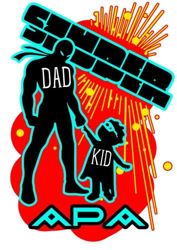 Puzzle-Superdad-grafikával