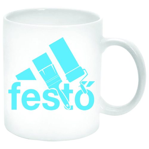 Festő-adidas-logo-Bögre-feliratozható