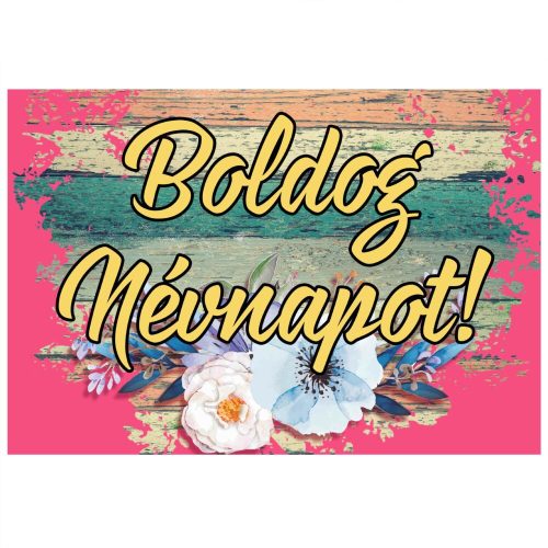 Puzzle-Boldog-névnapot-grafikával