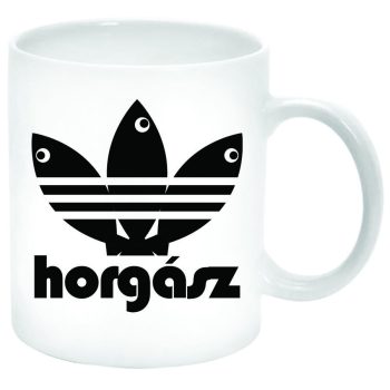 Horgász-logó-Bögre-feliratozható