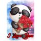 Puzzle-pandás-i-love-you