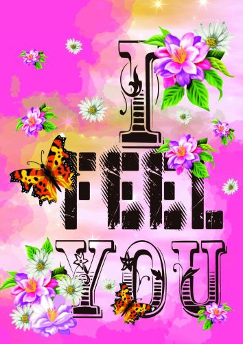 Puzzle-I-feel-you-üzenettel