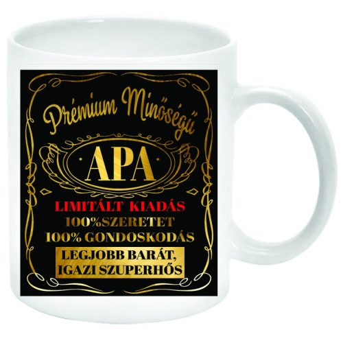Prémium-minőségű-apa-Bögre-feliratozható