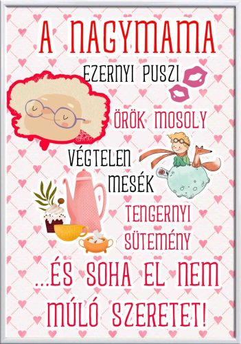 Falikép-A-nagymama-ezernyi-puszi-örök-mosoly-módosítható-felirattal