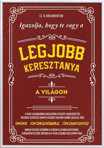 Falikép-legjobb-keresztanya-módosítható-felirattal