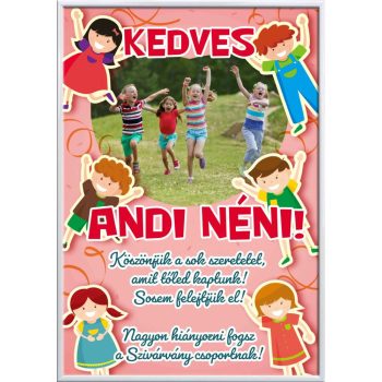 Falikép-tanár-vagy-óvónő-búcsúztató-emléklap-változtatható-felirattal-fotóval