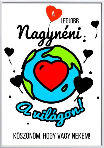 Falikép-legjobb-nagynéni-a-világon-módosítható-felirattal