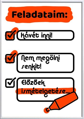 Falikép-feladataim-kávét-inni-nem-megölni-senkit-módosítható-felirattal