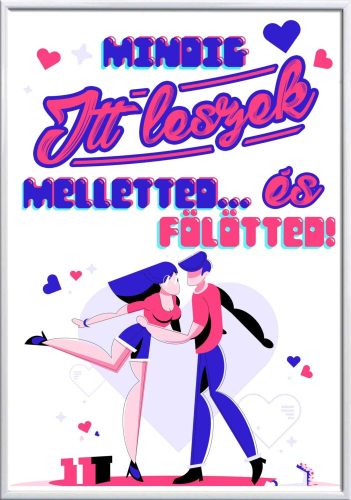 Falikép-mindig-itt-leszek-melletted-és-fölötted-módosítható-felirattal