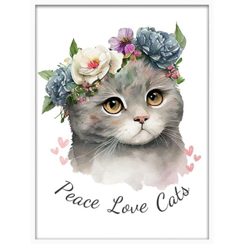 Falikép-peace-love-cats