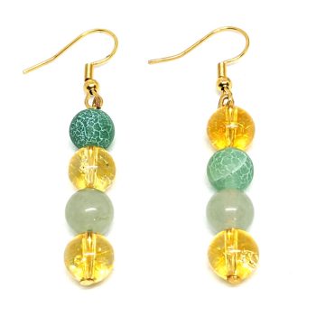 achát-citrin-és-aventurin-fülbevaló