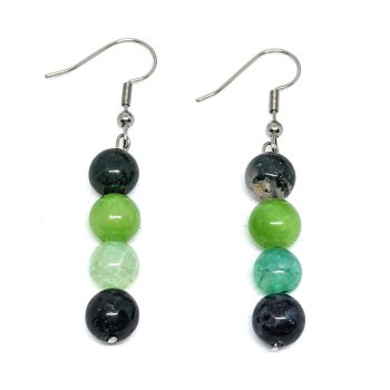 achát-és-jade-fülbevaló