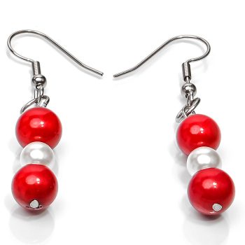 kagylógyöngy-és-korall-fülbevaló