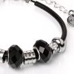 Maria-King-Bor-és-nemesacél-karköto-fekete-shamballa-uvegdisszel