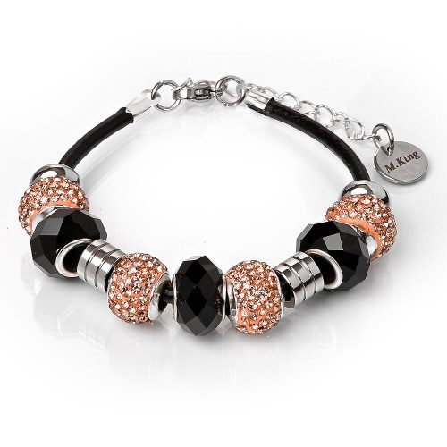 Maria-King-Bor-és-nemesacél-karköto-shamballa-kristalyos-diszekkel