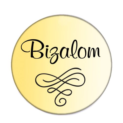 bizalom-acél-kitűző