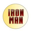 Iron-Man-acél-kitűző
