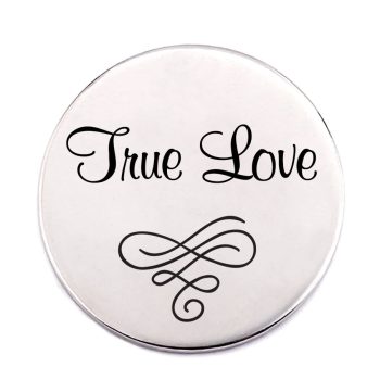 love-acél-kitűző