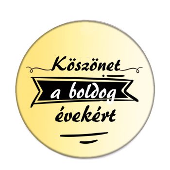 köszönet-acél-kitűző