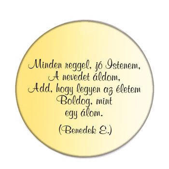 a-nevedet-áldom-acél-kitűző