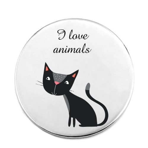 love-animals-acél-kitűző