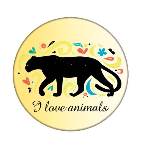 love-animals-acél-kitűző