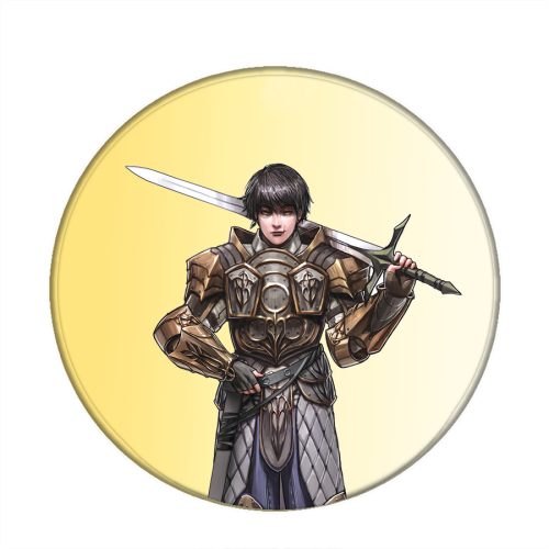 anime-acél-kitűző