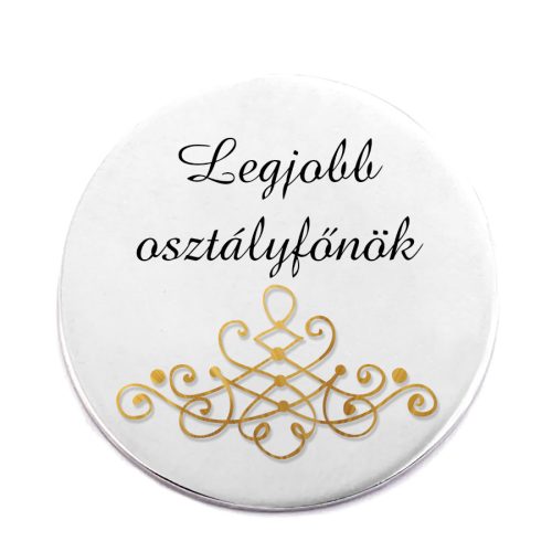 legjobb-ofő-acél-kitűző