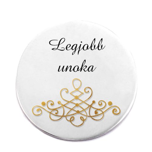 legjobb-unoka-acél-kitűző