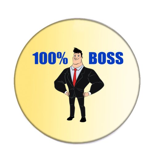 boss-acél-kitűző
