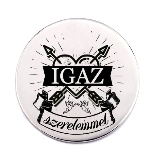 szerelem-acél-kitűző