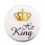 her-king-acél-kitűző