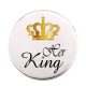 her-king-acél-kitűző