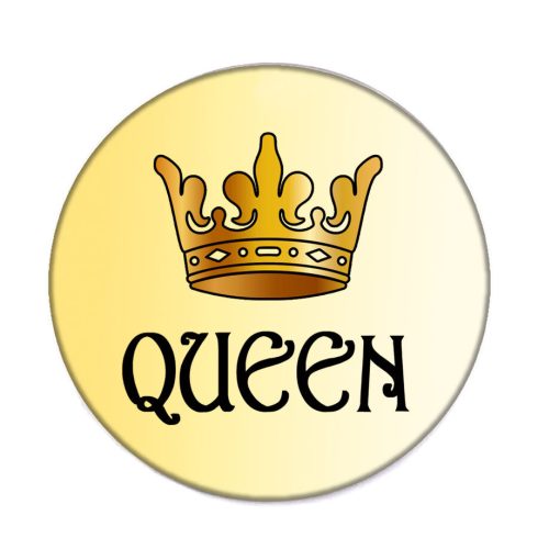 queen-acél-kitűző