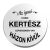 Acél-hobbi-kertész-kitűző